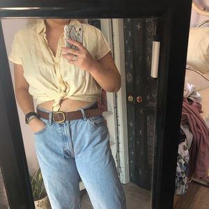 Vintage Yellow Shirt